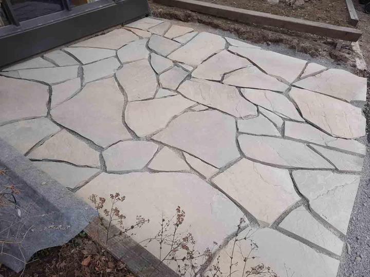 Pose de pavé uni Granby